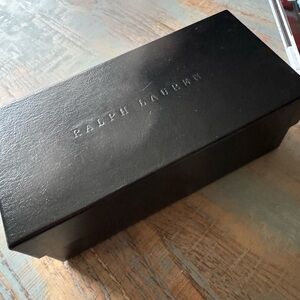 Ralph Lauren Black Eyeglasse Sunglass Case Box